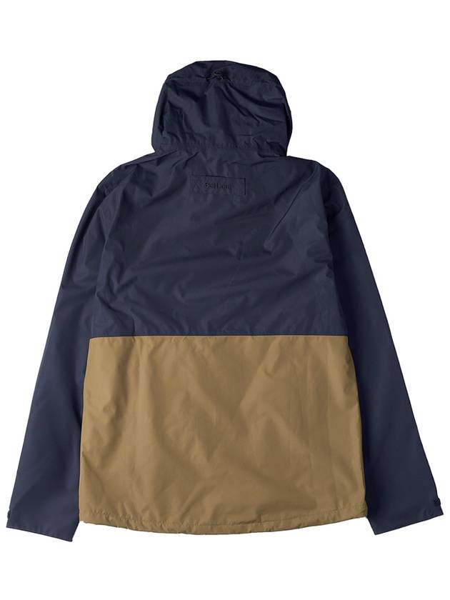 Logo Hiker Hooded Jacket Navy - BARBOUR - BALAAN 3