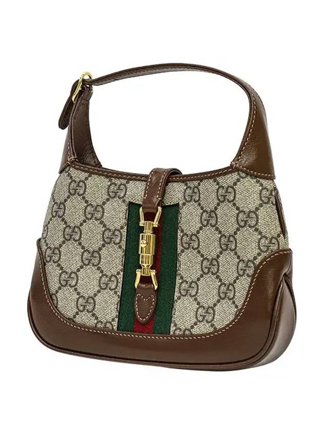 GG Supreme Mini Jackie 1961 Cross Bag Brown Beige - GUCCI - BALAAN 4