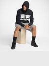 01886838010JordanLegend Flight Hooded TshirtBlack - NIKE - BALAAN 6