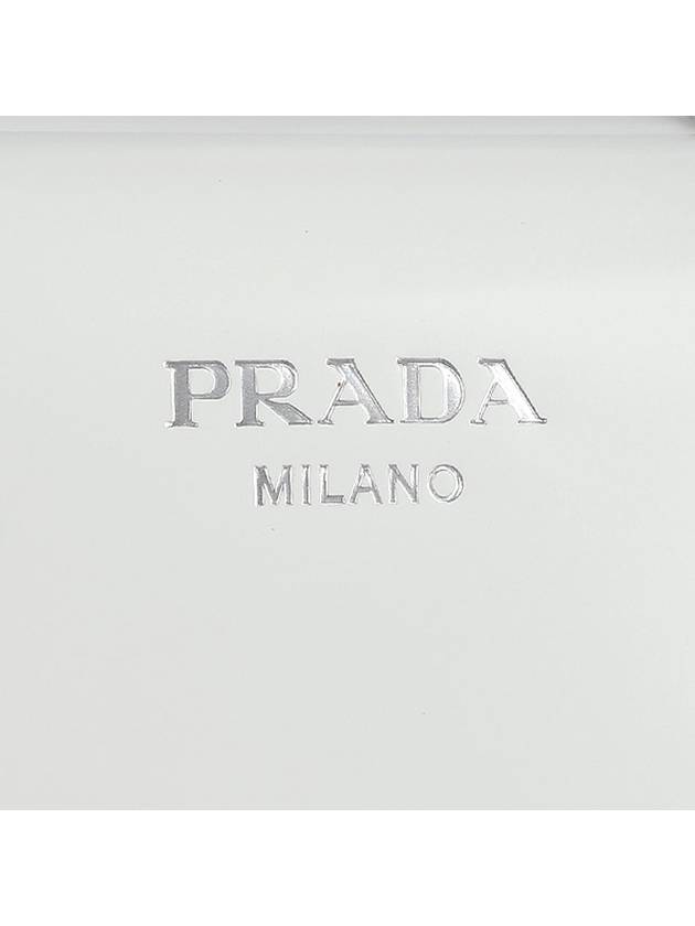 Brushed Supernova Hand Shoulder Bag White - PRADA - BALAAN 8