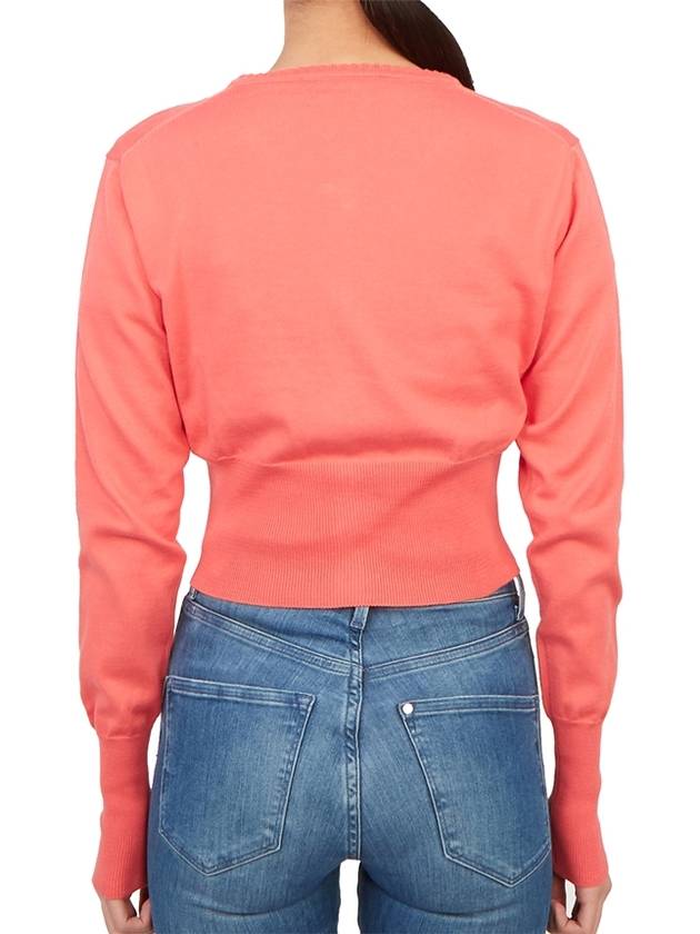 Women s Bea Crop Cardigan Coral - VIVIENNE WESTWOOD - BALAAN 8