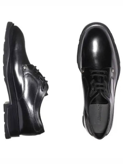 Men's Slim Tread Lace-Up Derby Black - ALEXANDER MCQUEEN - BALAAN 2