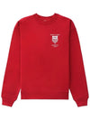 Athletic Team Crew Neck Cotton Sweatshirt Red - SPORTY & RICH - BALAAN 2