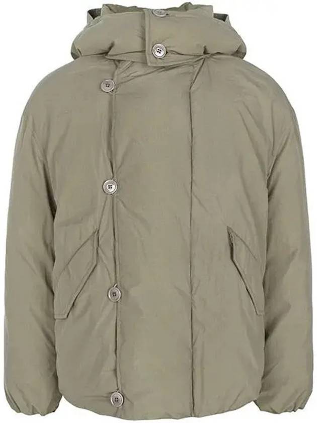 Hooded Puffer Padding Desert Sage - LEMAIRE - BALAAN 2