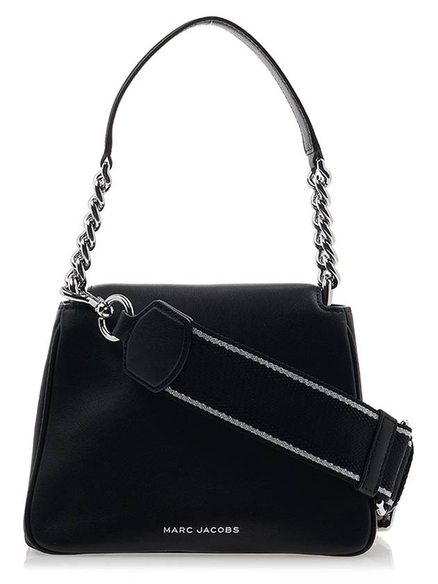 Women's Chain Mini Satchel Shoulder Bag Black - MARC JACOBS - BALAAN 4