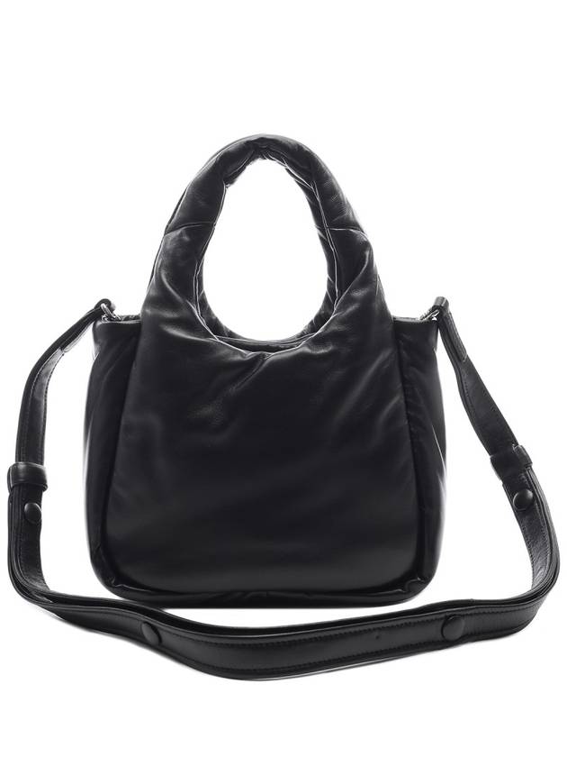 Small Padded Soft Nappa Leather Mini Bag Black - PRADA - BALAAN 5