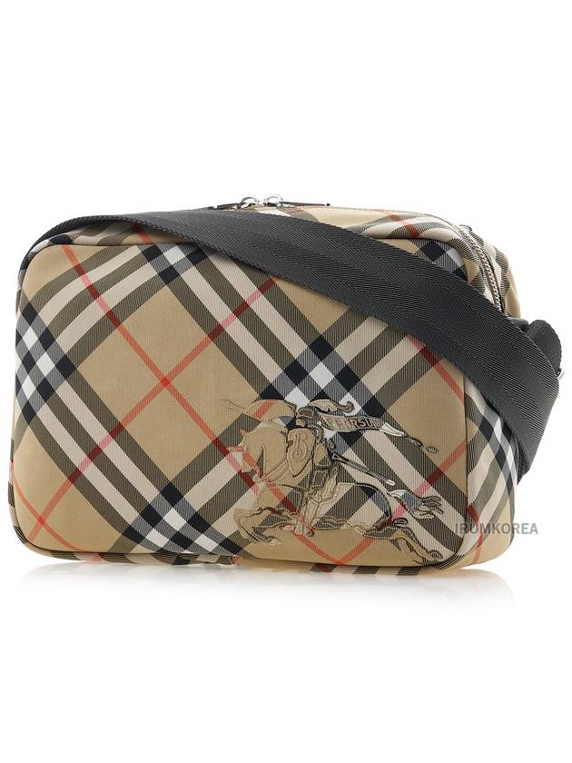 Vintage Check Messenger Bag Beige - BURBERRY - BALAAN 3