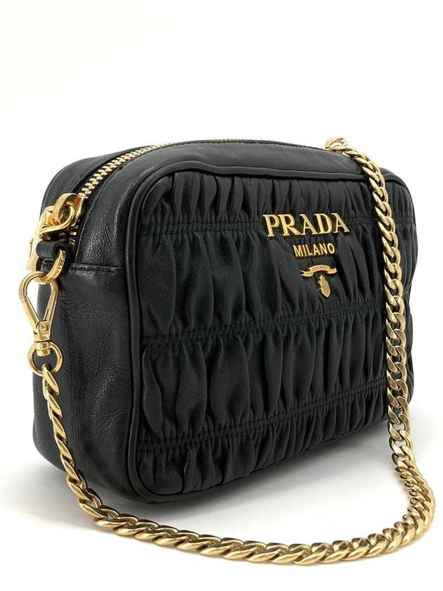 Nappa Goffre Gold Cross Bag 1BH112 - PRADA - BALAAN 3