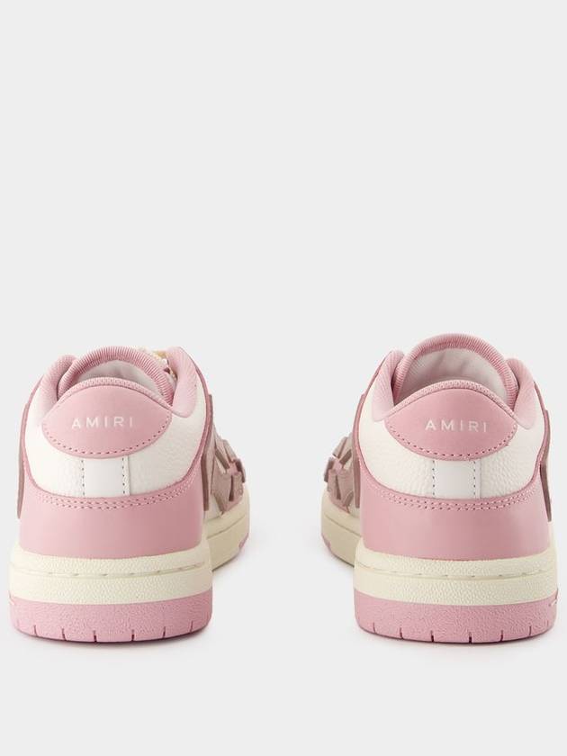 Skel Top Low Sneakers - Amiri - Leather - Pink - AMIRI - BALAAN 3