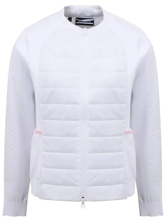 Women's Keisha Golf Padded Jacket White - J.LINDEBERG - BALAAN 1