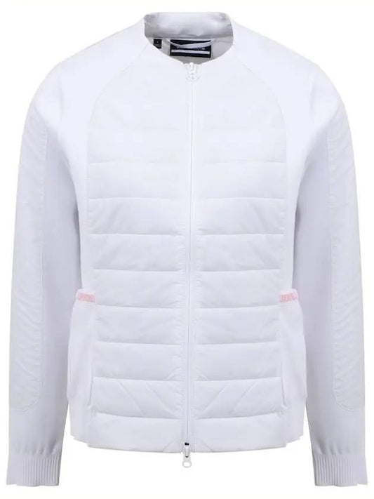 Women's Keisha Golf Padded Jacket White - J.LINDEBERG - BALAAN 1