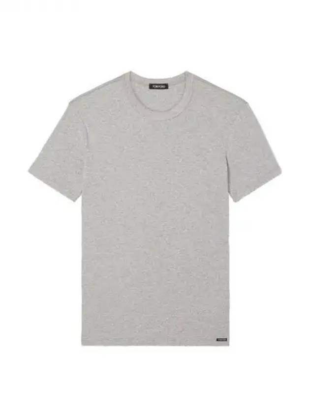 Crew neck cotton short sleeve t shirt 271242 - TOM FORD - BALAAN 1