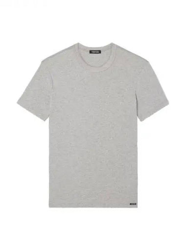 Crew neck cotton short sleeve t shirt 270452 - TOM FORD - BALAAN 1