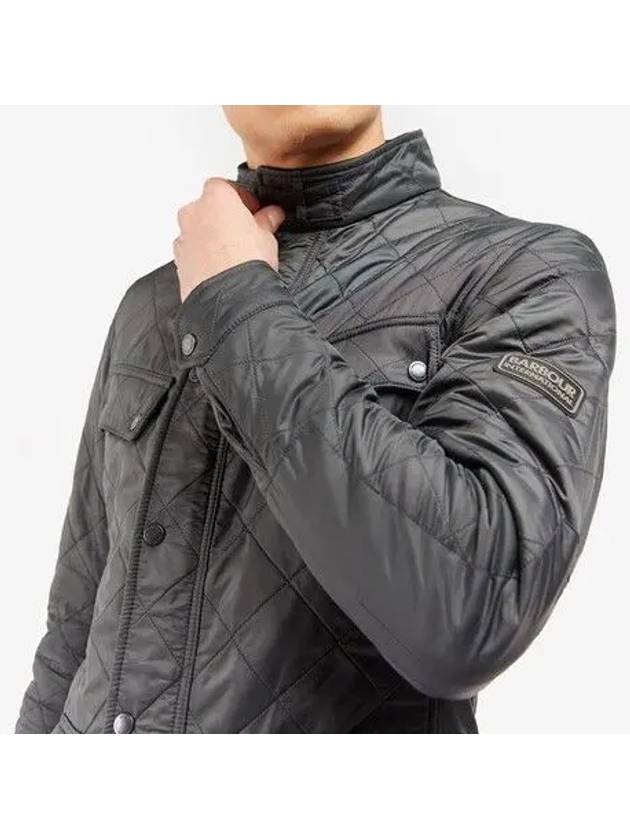 International Ariel Polar Quilted Jacket Charcoal - BARBOUR - BALAAN 5