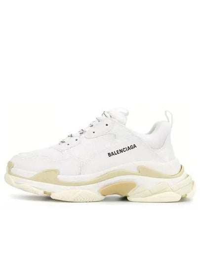 Triple S Low-Top Sneakers White - BALENCIAGA - BALAAN 2