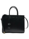 Sac De Jour Small Smooth Leather Baby Tote Bag Black - SAINT LAURENT - BALAAN 2