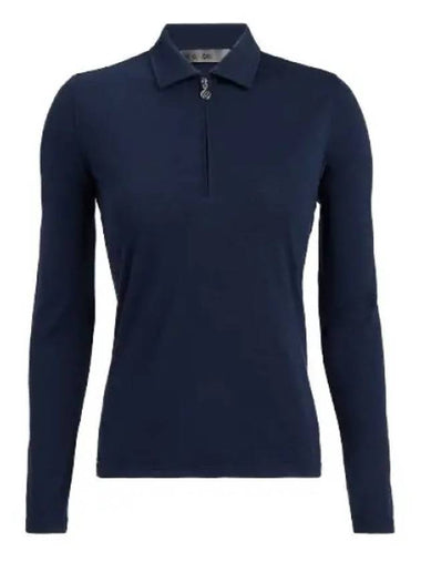 24 Lightweight Fine Wool LS Polo GLP000030 TWLT Women Long Sleeve - G/FORE - BALAAN 1