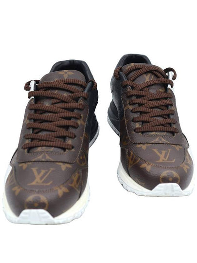 Men s Louis Vuitton 1A3N7R Monogram Canvas Runaway Sneakers 5 gt Gangbuk used luxury goods - LOUIS VUITTON - BALAAN 2