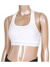 Women's Mid Crossback Sports Bra White - UNDER ARMOUR - BALAAN 3