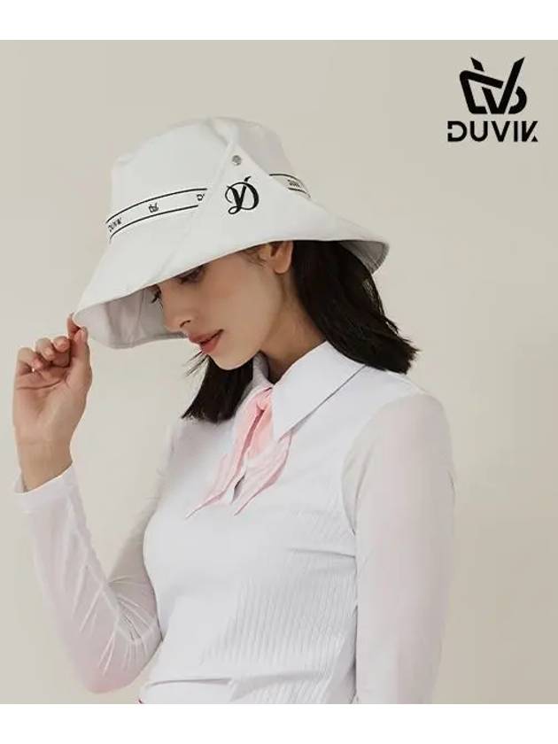 Wide Brim Unbalanced Bucket Hat DD1WAP743BK - DUVIK - BALAAN 3