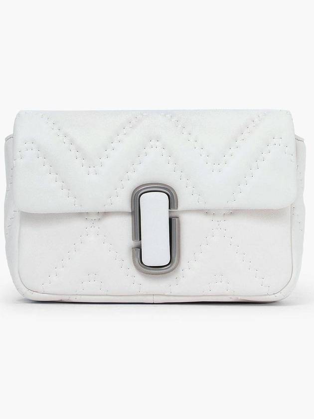 Quilted Leather J Marc Shoulder Bag_Cotton (2S3HSH007H03-137) - MARC JACOBS - BALAAN 3