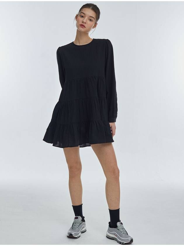 CanCan Long Sleeve One Piece Black - MANAVIS7 - BALAAN 3