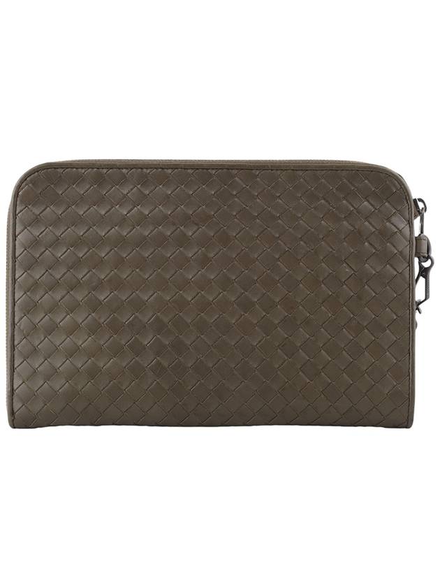 493190 Intrecciato hand strap document clutch 33621 2 - BOTTEGA VENETA - BALAAN 3