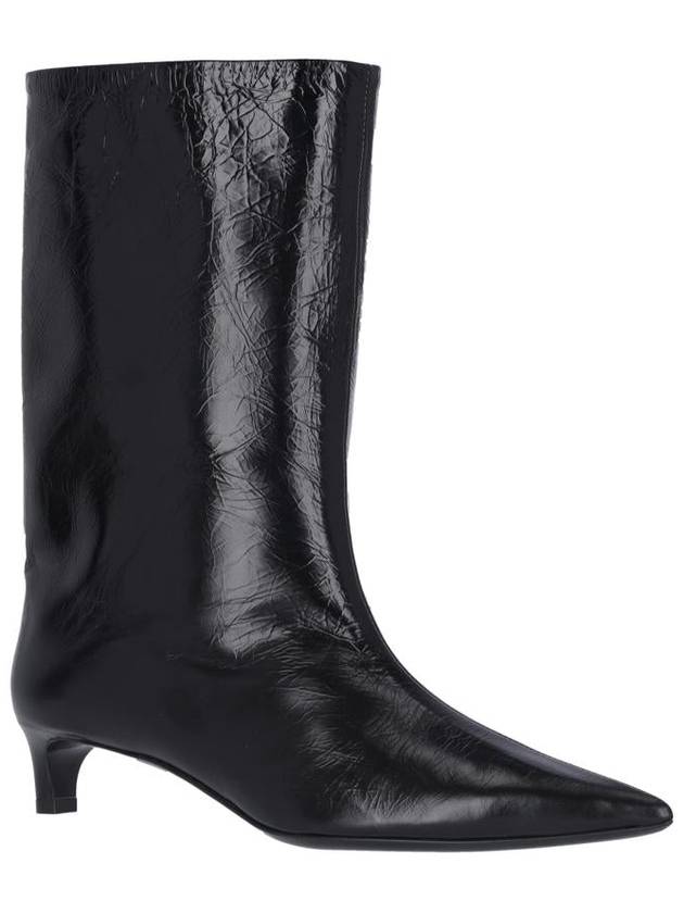 24 ss Ankle Boots in PATIENT Leather J15WU0015P6521001 B0271001683 - JIL SANDER - BALAAN 3