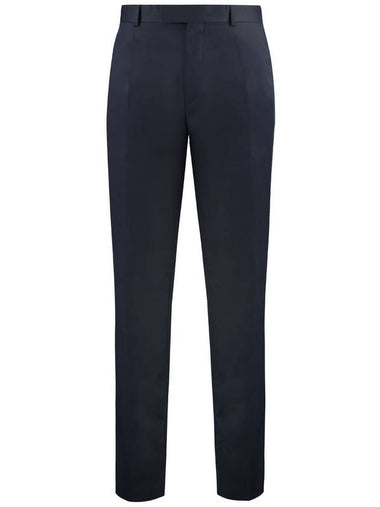 Zegna Stretch Cotton Chino Trousers - ERMENEGILDO ZEGNA - BALAAN 1