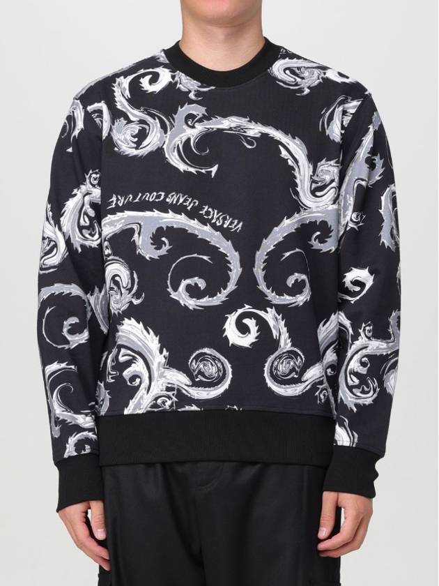 Chromo Couture Sweatshirt Black - VERSACE - BALAAN 2