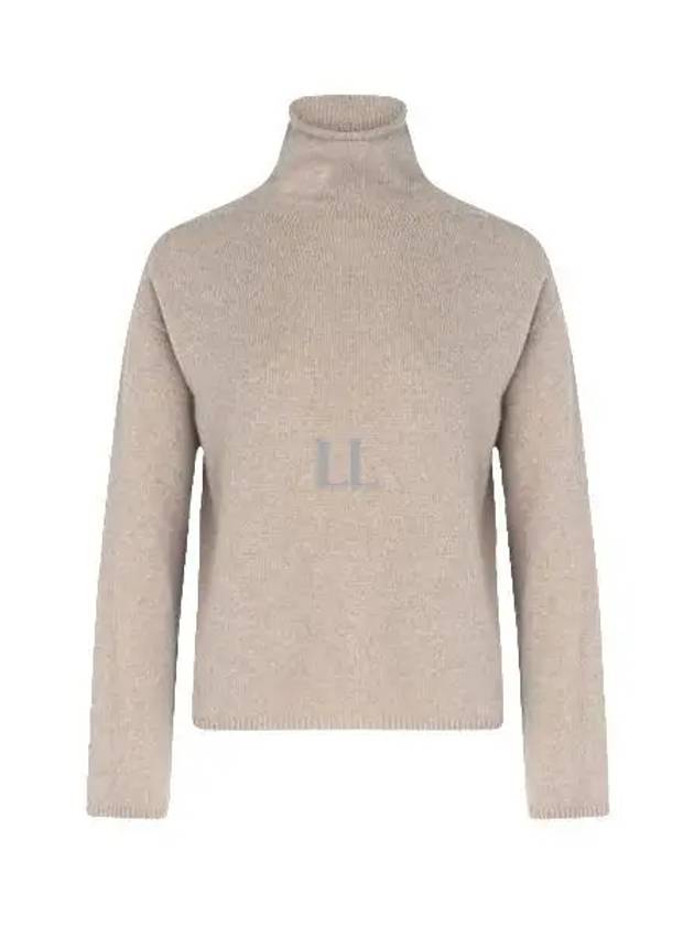 Baldo Knit Turtleneck Beige - S MAX MARA - BALAAN 2