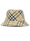 EKD Appliquéd Check Bucket Hat Beige - BURBERRY - BALAAN 4