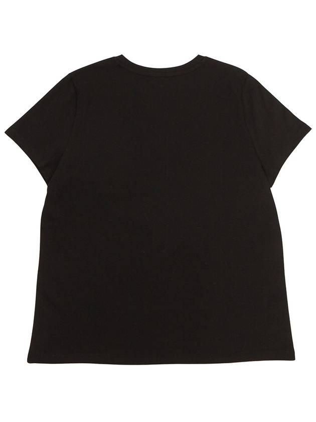 VPC Logo Organic Cotton Short Sleeve T-Shirt Black - A.P.C. - BALAAN 3