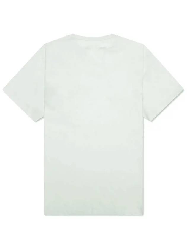 Numeric Embroidered Logo Mako Cotton Short Sleeve T-Shirt White - MAISON MARGIELA - BALAAN 4