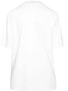 Studios Neck Logo Short Sleeve T-Shirt White - ACNE STUDIOS - BALAAN 4