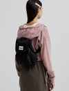 FLAP STRING MINI BACKPACK BLACK - MACNI - BALAAN 2