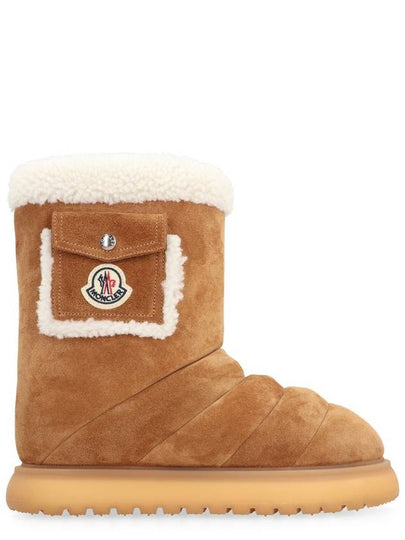 Gaia Pocket Mid Winter Boots Brown - MONCLER - BALAAN 2