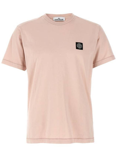 Stone Island Logo Badge T-Shirt - STONE ISLAND - BALAAN 1