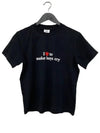 Slogan Print Cotton Short Sleeve T-Shirt Black - VETEMENTS - BALAAN 2