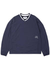 Dynamic Nylon Pullover Sweatshirt Navy - EXPRESSHOLIDAY - BALAAN 1