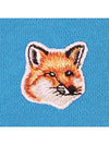 Fox Head Patch Regular Hoodie Light Blue - MAISON KITSUNE - BALAAN 6