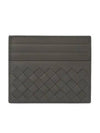 Intrecciato Classic Card Wallet Dark Grey - BOTTEGA VENETA - BALAAN 2