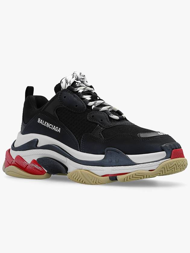 Triple S Low Top Sneakers Black - BALENCIAGA - BALAAN 5