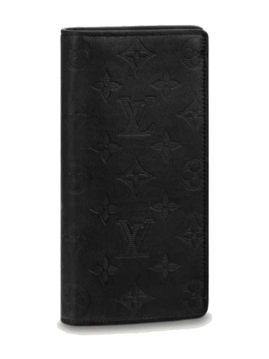 Brazza Monogram Long Wallet Black - LOUIS VUITTON - BALAAN 2