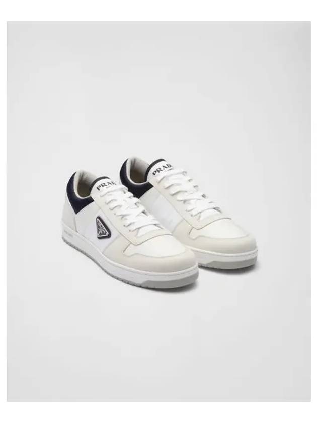 Downtown Re-Nylon Low Top Sneakers White - PRADA - BALAAN 2