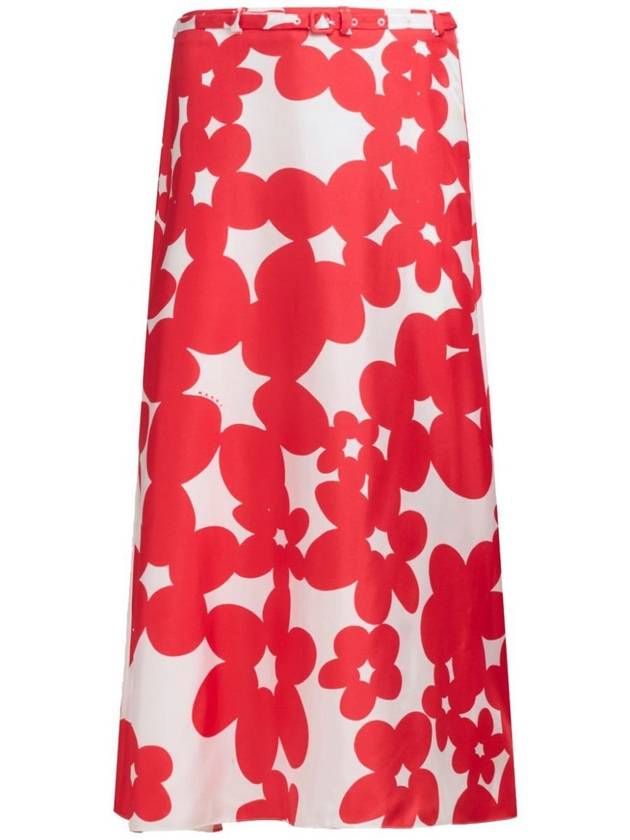 Marni Dillies Silk Midi Skirt Clothing - MARNI - BALAAN 1