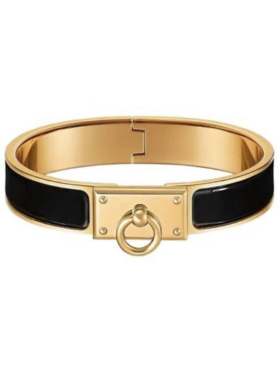 Clic Anneau Bracelet Black Gold - HERMES - BALAAN 2