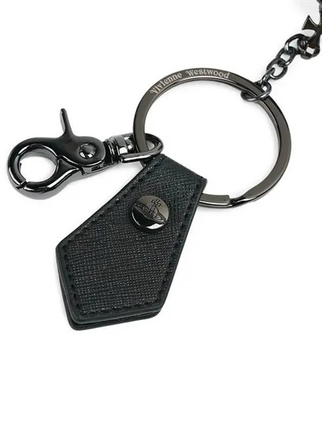 3D ORB Gunmetal Keyring 8203011NU OM0014 N401 - VIVIENNE WESTWOOD - BALAAN 5