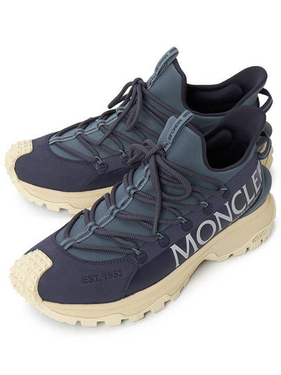 Trail Grip Light 2 Low Top Sneakers Blue - MONCLER - BALAAN 2