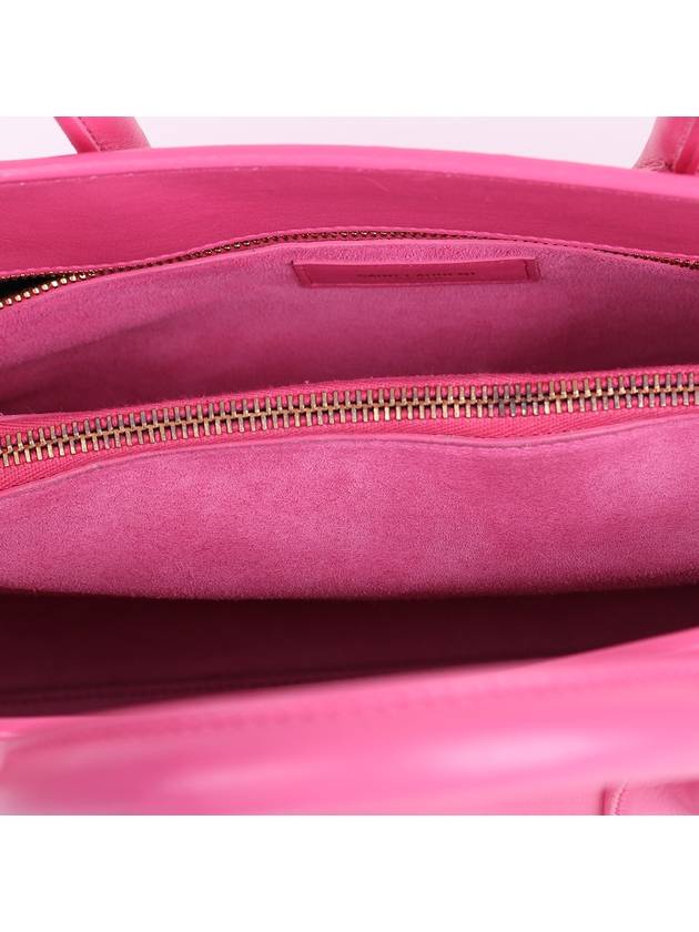 Sag de Jour hot pink small tote and shoulder bag 324823 - SAINT LAURENT - BALAAN 9